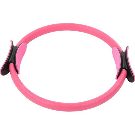 Cercle d'entraînement Yoga avec Poignées Double - Équipement Fitness Maison Rose (1/5)