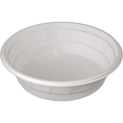 Fruchtfleischschale 500 ml, Durchmesser 165 mm, Höhe 45 mm, weiß, 50 Stück