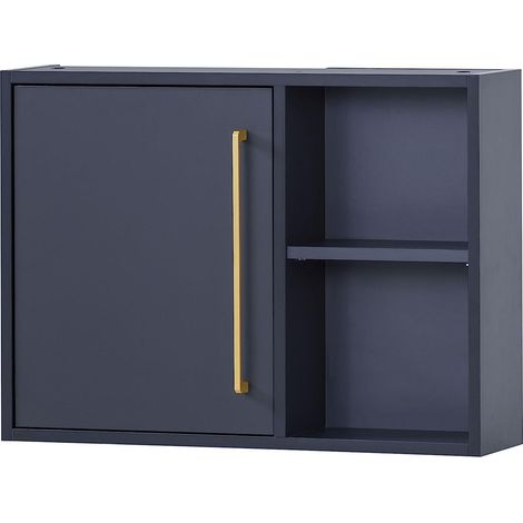 Schildmeyer Pensile Kent, materiale legno, blu notte/oro, 66,8 x 16 x 48,4 cm (1/3)