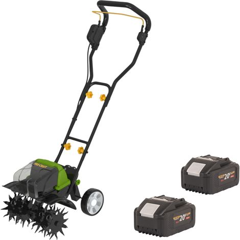 Procraft CT20/2bb Akku Kultivator 40 V ( 2x 20 V ) 360 mm Brushless + 2x Akku 8,0 Ah - ohne Ladegerät (1/3)