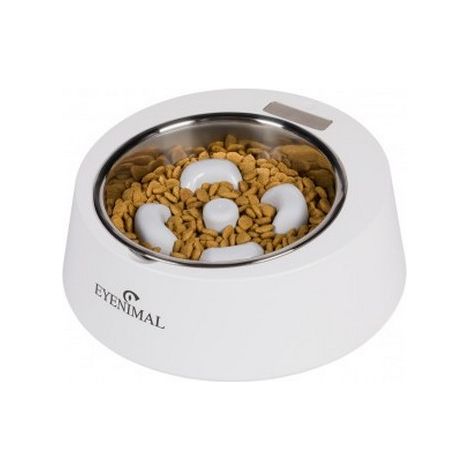 Gamelle anti glouton avec balance intégrée Désignation : Gamelle anti glouton Eyenimal 250142