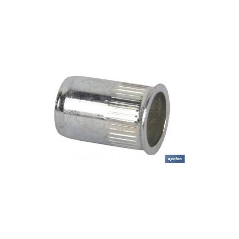 Pack mit 250 M8 Nut-Rivets aus Stahl