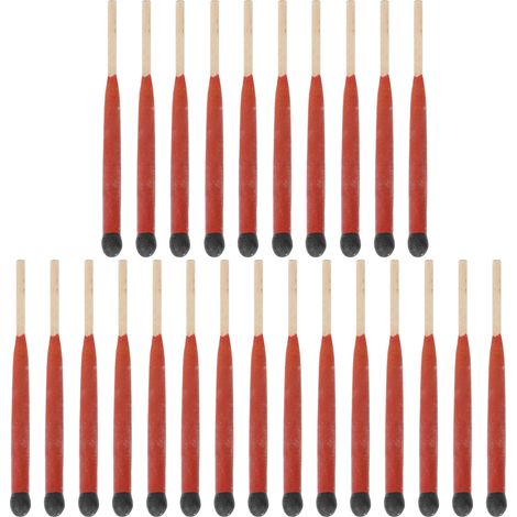Allumettes en bois de 75 mm, étanches et coupe-vent, pour allumer un feu de camp en extérieur (1/5)