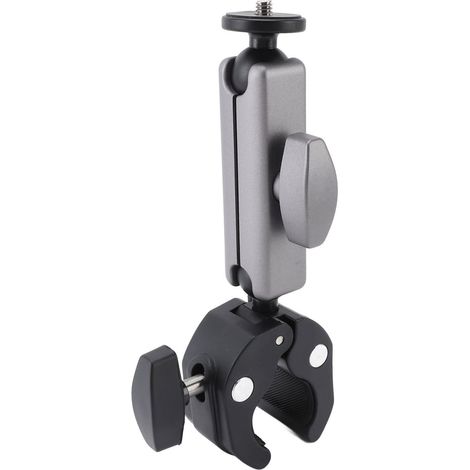 Support de caméra pour guidon de vélo en alliage d'aluminium antidérapant avec pince de fixation pour X3 Go3 Osmo Action (1/5)