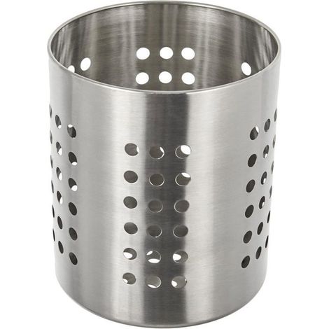 Plateau à couverts 1 pièce Acier inoxydable Rangement des ustensiles Cuisine quotidienne 12 x 1 (1/4)