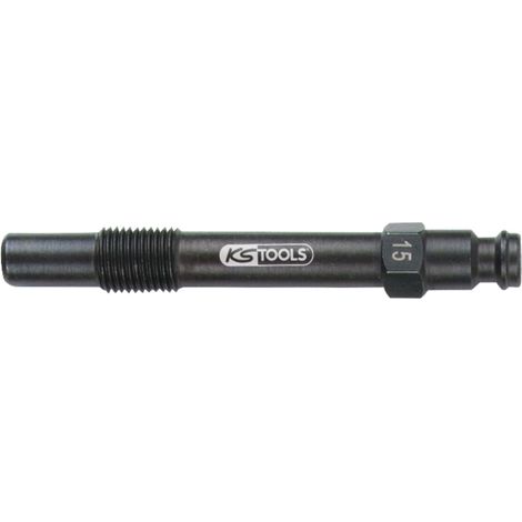 KS Tools 150.3675 Glühkerzen Adapter, M10x1,0 mit Außengewinde, Länge 75 mm