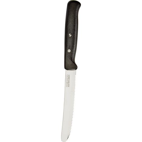 Kaimano ACC0552 Coltelli da Tavola, Acciaio Inossidabile, Nero, 6 unità (1/4)