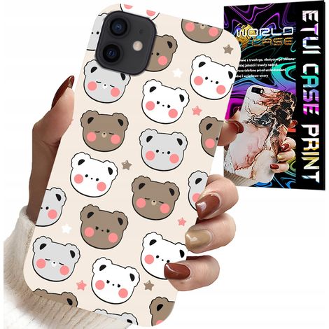 Funda para iPhone 12 mini - Osito de peluche con diseños de ositos de peluche para los más pequeños + cristal (1/5)