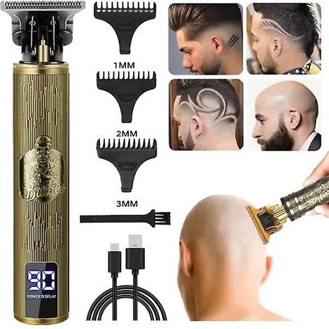 kit de tondeuse à cheveux pour homme, tondeuse à barbe sans fil, tondeuse à cheveux, rasoir électrique (1/5)