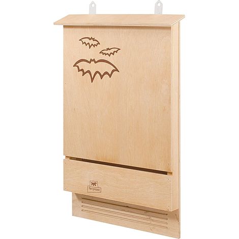 casetta per pipistrelli in legno "bat house", 39x7x58 cm - ferplast (1/6)