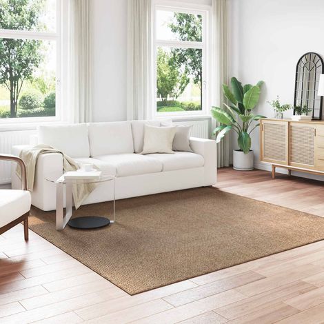 vidaXL Area Rugs Square AGIRA Natural 240 x 240 cm Polyester