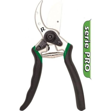 Sécateur Pro 215 mm - Aluminium Forgé - Lames Courbées - Précision et Confort de Utilisation - D-Work