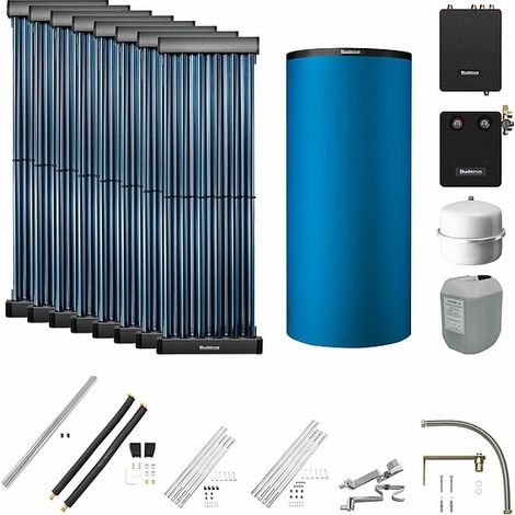 Buderus Logaplus-Paket S83, blau 8x SKR10-AD, FS, PNR750-C, SM200 - 7739610773 von Buderus (1/5)