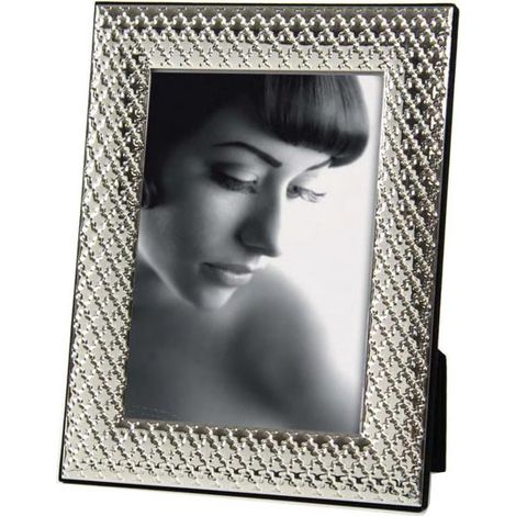 Cadre photo argenté 10x15 cm D&Casa