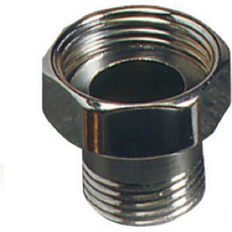 Raccordo diritto mf con calotta girevole Diametro: 1/2"x3/4”