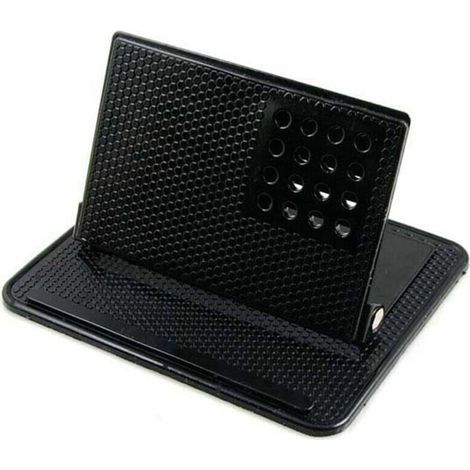 Tapis antidérapant en silicone pour tableau de bord de voiture - Support multifonction pour téléphone et GPS, lavable et réutilisable (1/5)