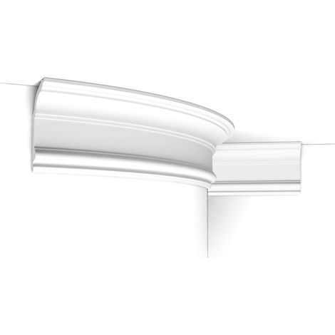 Corniche flexible - Orac Decor - L200xp6.4xH14.1cm - Carton complet 14 mètres - C339F - L200 x H14,1 x L6,4 cm - ORAC DECOR