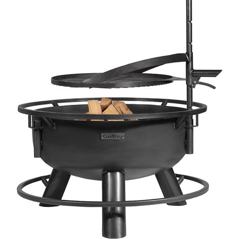 CookKing Feuerschale "Bandito" inkl. Zubehör, schwarz (1/5)