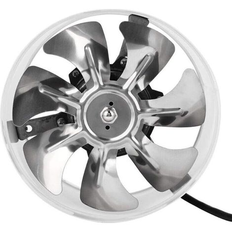 Ccykxa – Ventilateur d'évacuation 50W 220V 150mm – Silencieux 40 dB – Élimination humidité et odeurs – Installation murale pour cuisine et salle de bain (1/3)