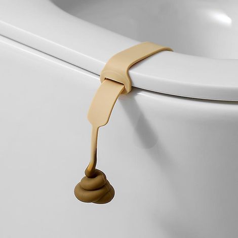 2 Pieces Creative Quirky Toilet Lifter, Durable Lid Lifter, No Dirty Hands Uncovering Toilet Lidter, Household Toilet Bidet Lifter