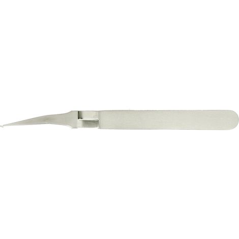 Brucelles RS PRO SM104.SA pointe courbée en inox, L. 120 ( Prix pour 1 )