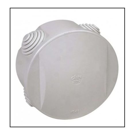 BOITE RONDE ETANCHE D 65 - H 35/IP44 VOLTMAN DIO013014