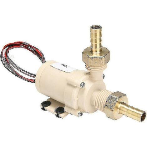 Pompe solaire à eau chaude 12 V sans balais, résistante aux hautes températures et étanche (1/5)