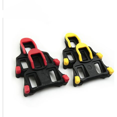 1 Paire de Protège-Cale de Vélo Rapides, Accessoire Cyclisme Rouge pour Sports Extérieurs (1/5)