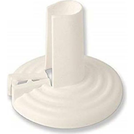 Rosette becco lungo rosone copritubo copriforo bianco 10 pz radiatori termosifoni