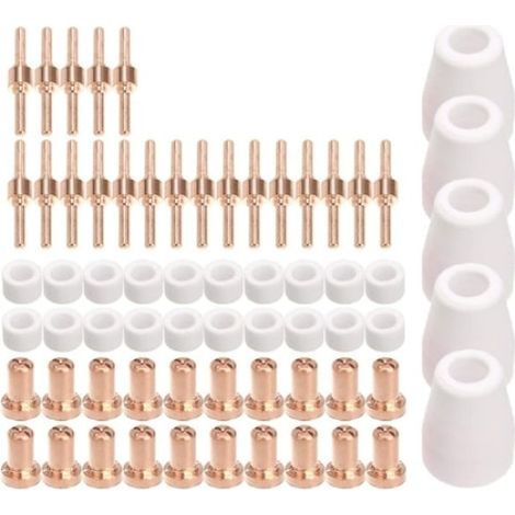 Ensemble de consommables pour pistolet plasma, compatible avec PT31,65 buc