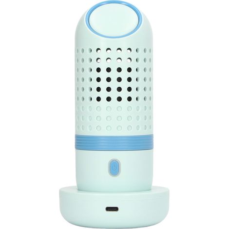 Machine à Laver les Fruits et Légumes Portable, Rechargeable USB, Épurateur Alimentaire IPX7 Étanche sans Fil pour Riz et Aliments, Bleu (1/5)