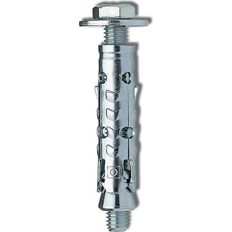 25 x ELEMATIC TASSELLO LE B 10 ACCIAIO TESTA ESAGONALE (1/2)