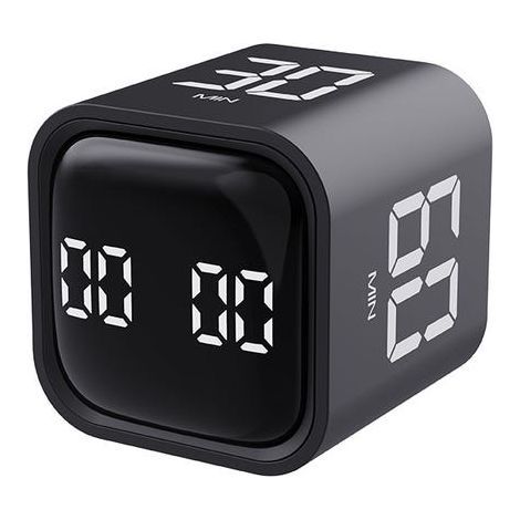 Pomodoro Cube Timer, desktop timer for productivity, quiet and adjustable visual timer, ideal for studying and cooking (1/5)