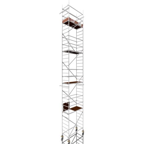 Rollfix 2.0 1000, Arbeitshöhe 10m, inkl. Rollen (Ø150mm)