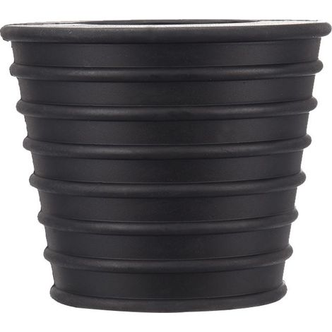 Sleeve rubber in shape of corner for table of sunshade, suitable to the opening of tables of patio or to the bases of sunshade, diameter interior 38 mm, diameter outdoor minimum 50 mm, diameter ex (1/5)