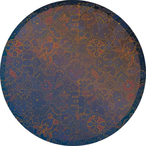 Komar Ornament 125 x 125 cm, Stickers pour les murs D1-045 (1/3)