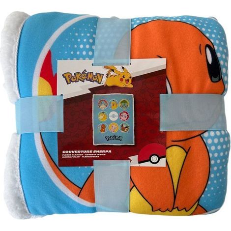 Plaid Sherpa - POKEMON - Pokedex - 100 x 150 cm (1/3)