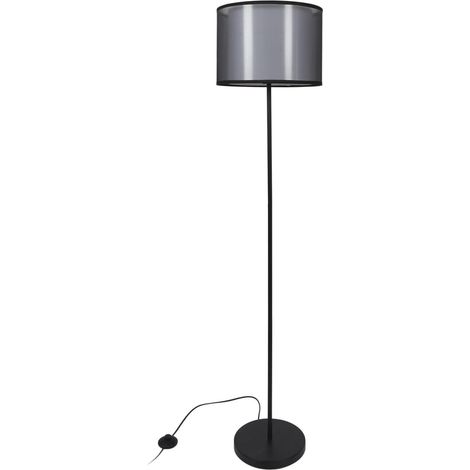 Lampadaire Double Abat-Jour "Floor" 150cm Noir