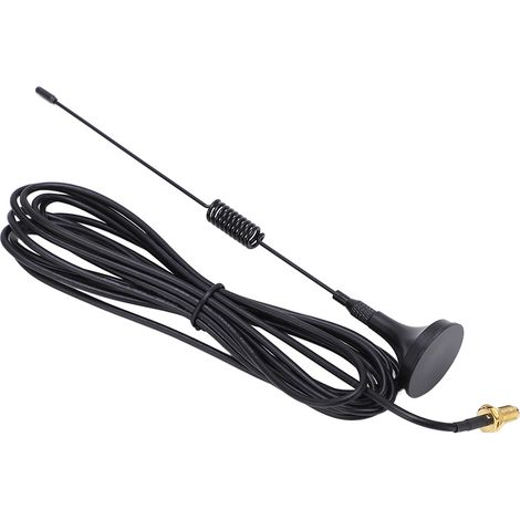 Antenne radio UHF 400-480MHz SMA femelle support magnétique 20cm pour talkie-walkie Kenwood TK-240 TK-250 (1/5)
