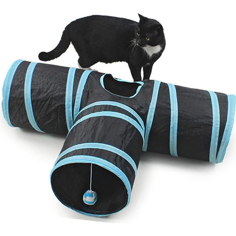 Tunnel pliable pour animaux de compagnie - Jouet interactif pour animaux de compagnie (1/3)