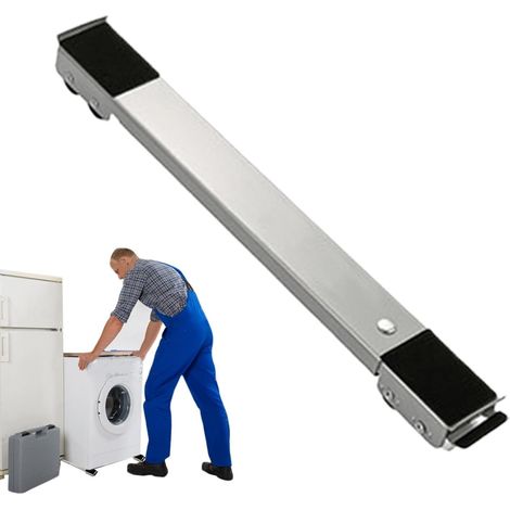 Glissière de déplacement pour machine et sèche-linge robuste (1/5)