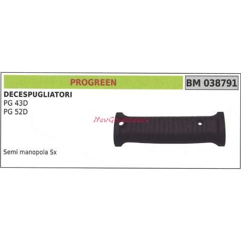 Semi manopola sx PROGREEN decespugliatore PG 43D 52D 038791