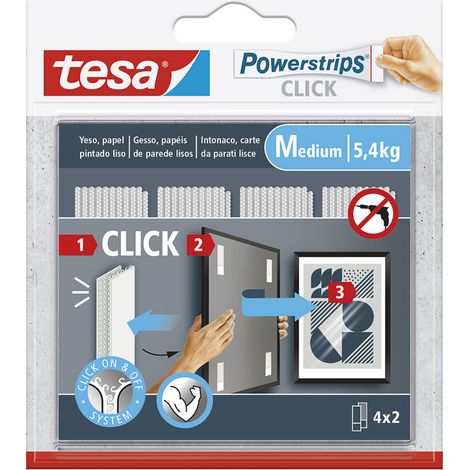 Tiras cuelga cuadros powerstrips 4 x 2 m