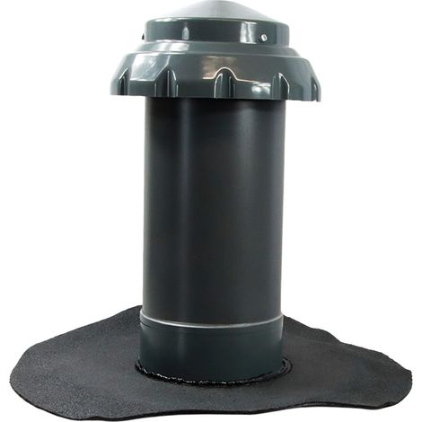 Flachdachlüfter DN 150 mit Bitumen-Flansch