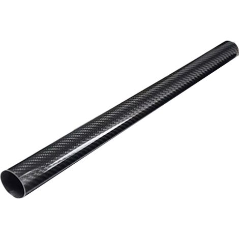 Tubo De Fibra De Carbono - Diámetro 10 Mm - Grosor De Pared 2 Mm - Resistente Hasta 200 °C - Para Aplicaciones Industriales - 1 M (1/5)