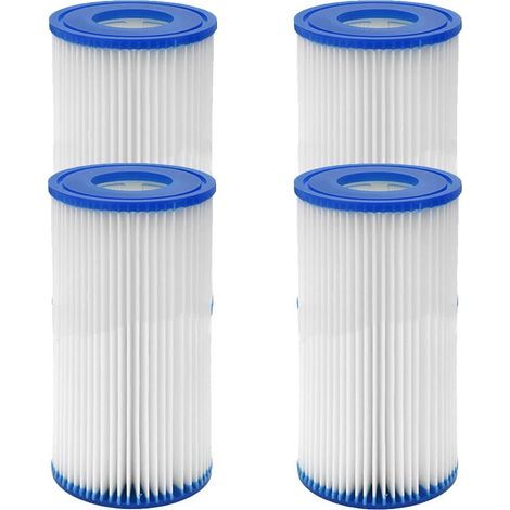 AIDUCHO Cartouche de filtre de piscine pour Type A ou C pour piscines Hors Sol Intex 29000E/59900E, 4PCS (1/4)