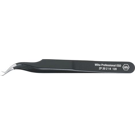 Wiha Präzisionspinzette Professional ESD Typ 7abb 120 mm (32336)