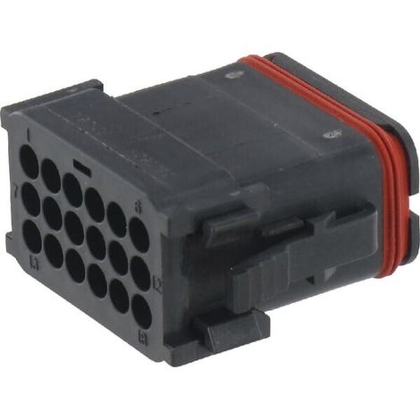 Caja para enchufe 18 P. Fem. DT POSITIONS FEMELLE DT UNIVERSEL DSDT1618SB 18 (1/2)