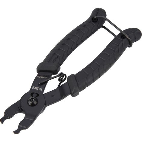 Outil de réparation et de démontage de chaîne de vélo : pince pour maillon rapide avec boucle. (1/5)