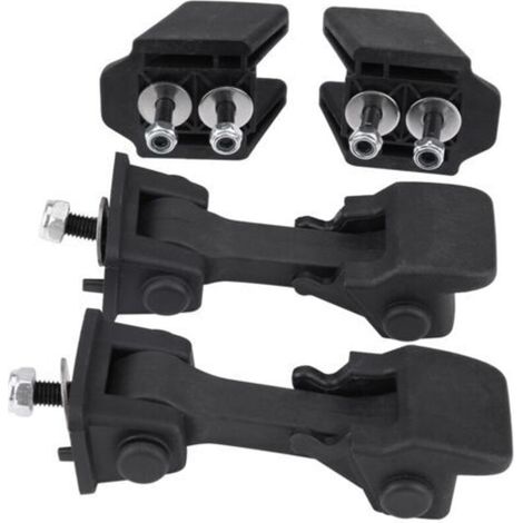 Lot de 2 loquets de sécurité et supports pour loquet de capot pour Jeep Wrangler JK 2007-2016 55395653AF.